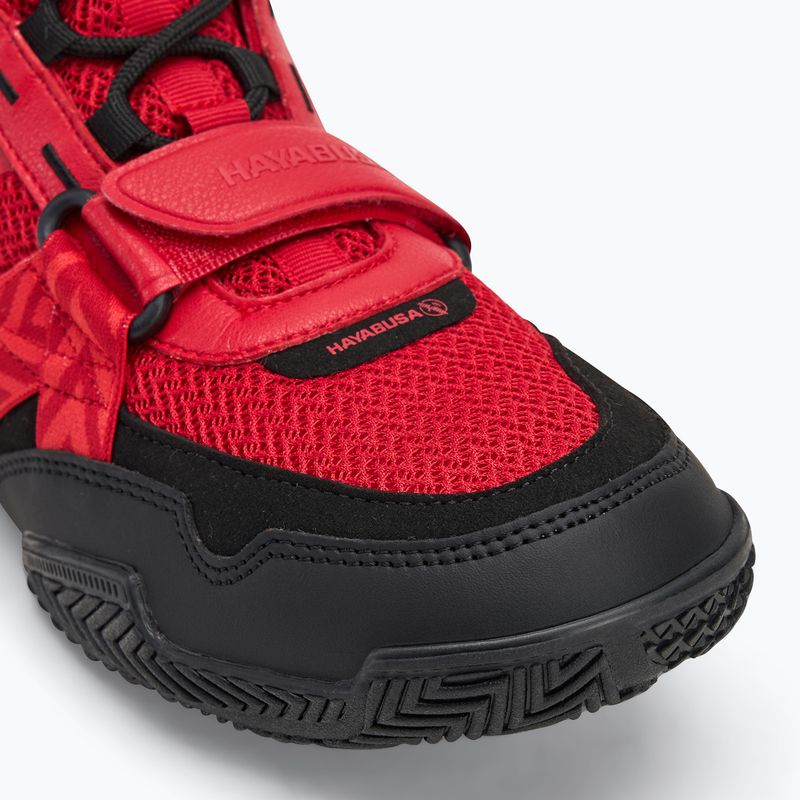 Buty bokserskie męskie Hayabusa Strike Boxing red 7