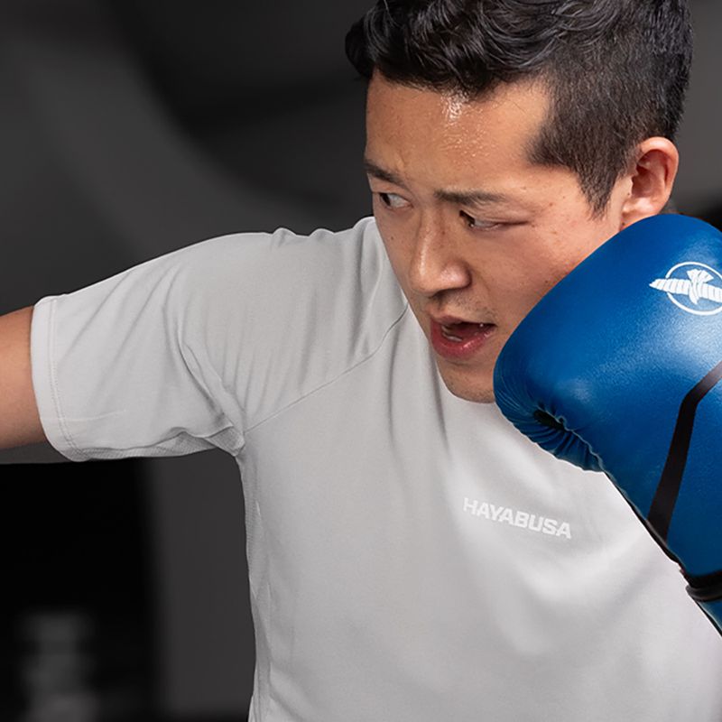 Rękawice bokserskie Hayabusa E1 Boxing blue/black 14