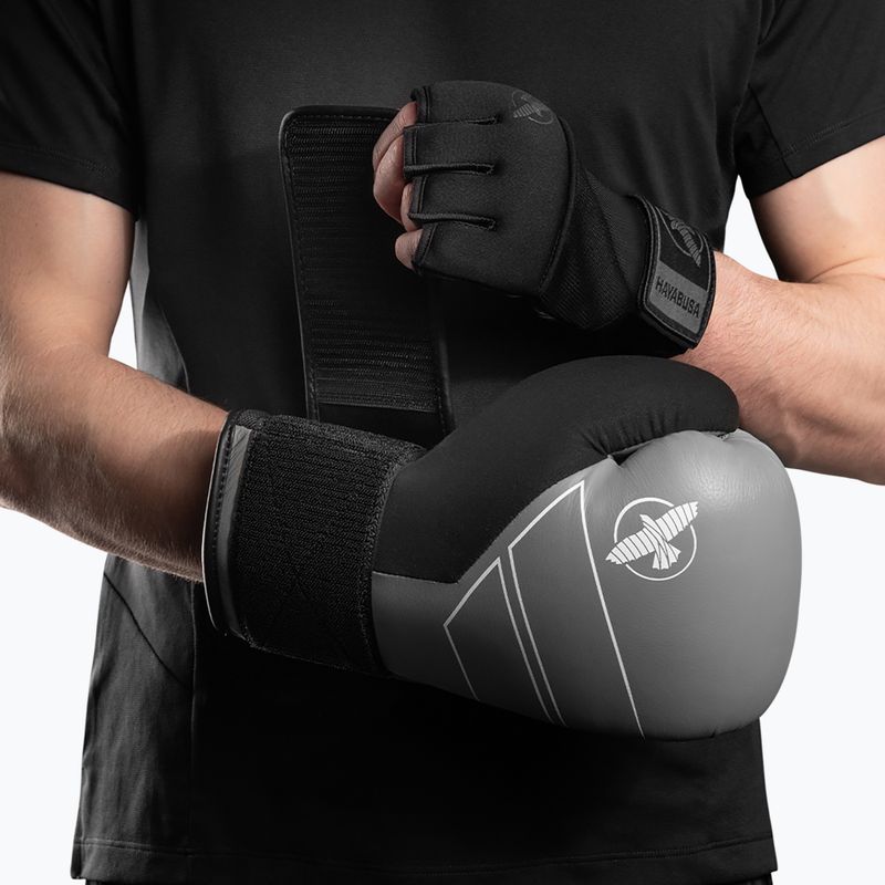 Rękawice bokserskie Hayabusa S4 Leather grey 6