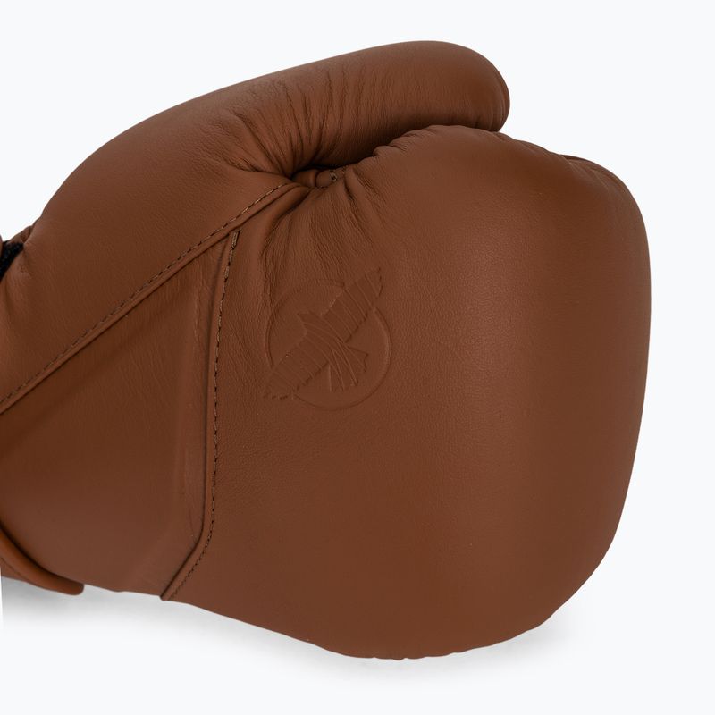 Rękawice bokserskie Hayabusa E1 Leather brown 5