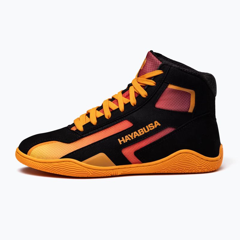 Buty bokserskie Hayabusa Surge black/orange 9