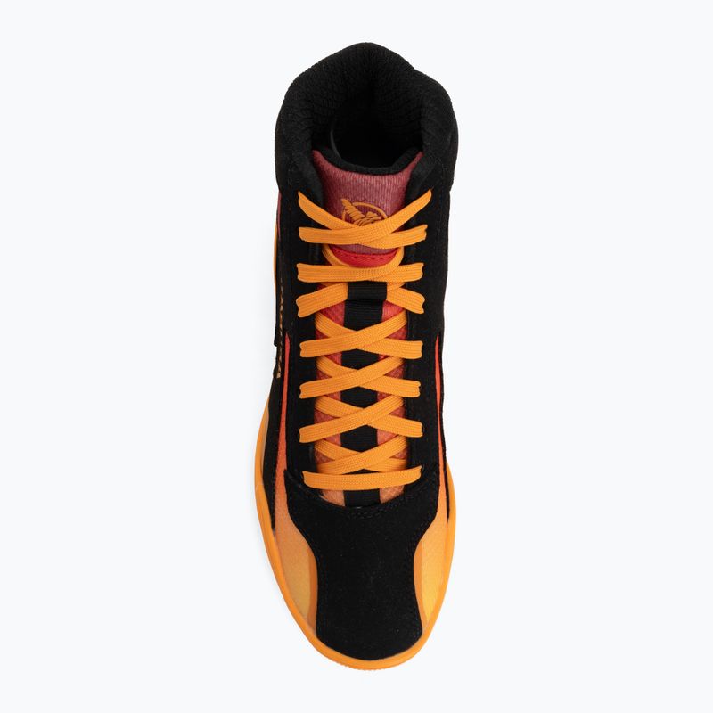 Buty bokserskie Hayabusa Surge black/orange 5