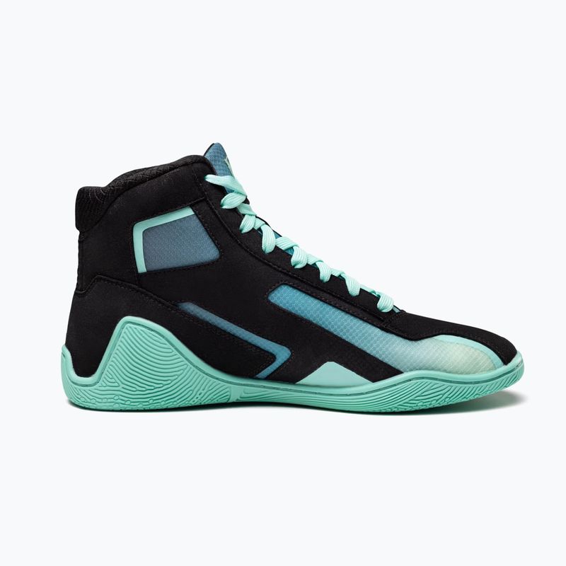Buty bokserskie Hayabusa Surge black/cyan 10