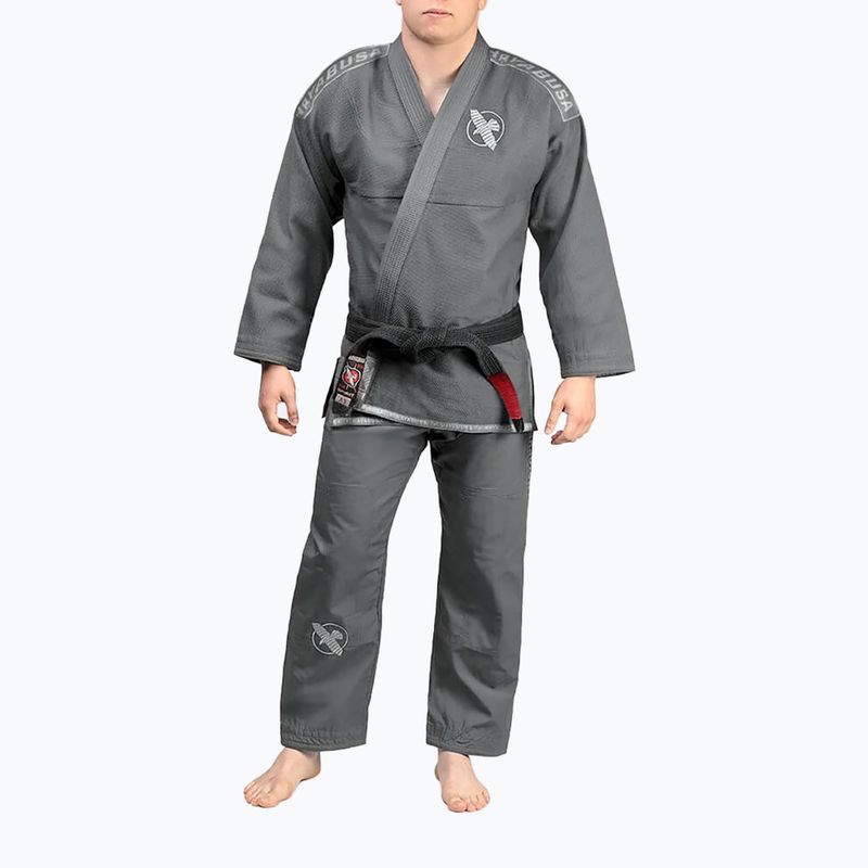 GI do brazylijskiego jiu-jitsu Hayabusa Lightweight grey