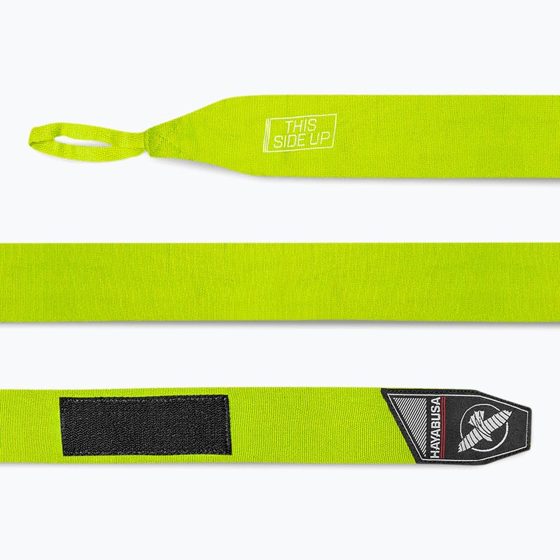 Bandaże bokserskie Hayabusa Perfect Stretch Handwraps 450 cm green 3