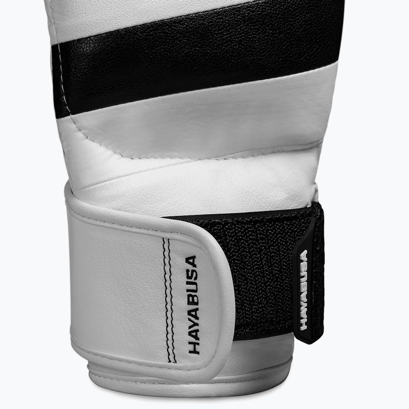 Rękawice grapplingowe Hayabusa T3 Hybrid white/black 3
