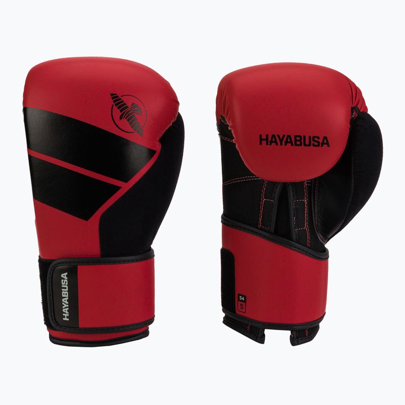 Rękawice bokserskie Hayabusa S4 black/red