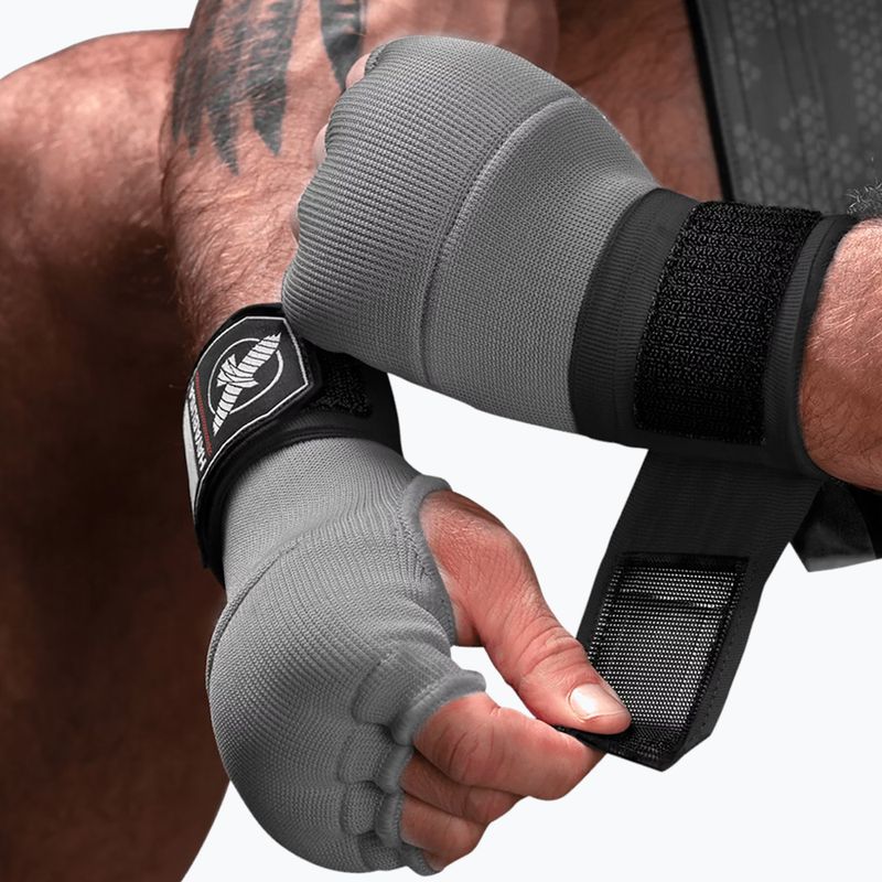 Rękawice wewnętrzne Hayabusa Quick Gel Hand Wraps grey 6