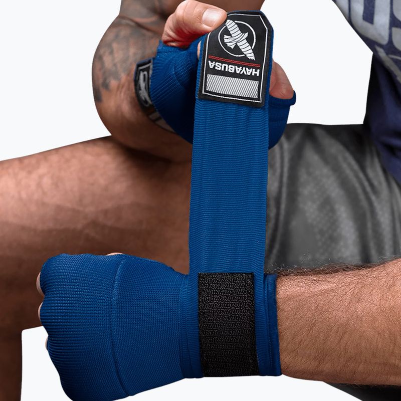 Rękawice wewnętrzne Hayabusa Quick Gel Hand Wraps blue 5