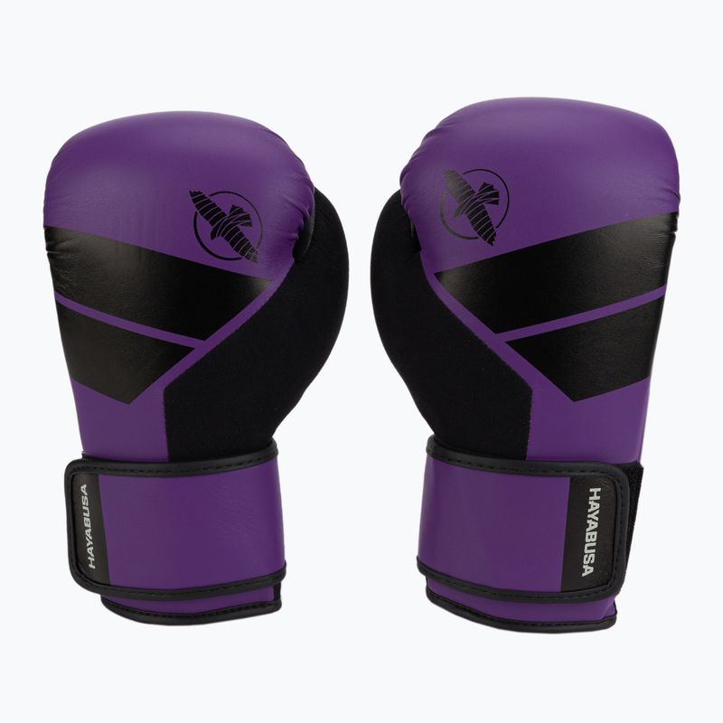 Rękawice bokserskie Hayabusa S4 purple/black 2