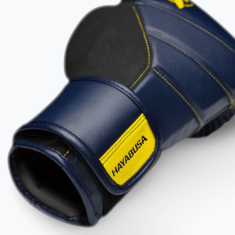 Rękawice bokserskie Hayabusa T3 navy/yellow 6
