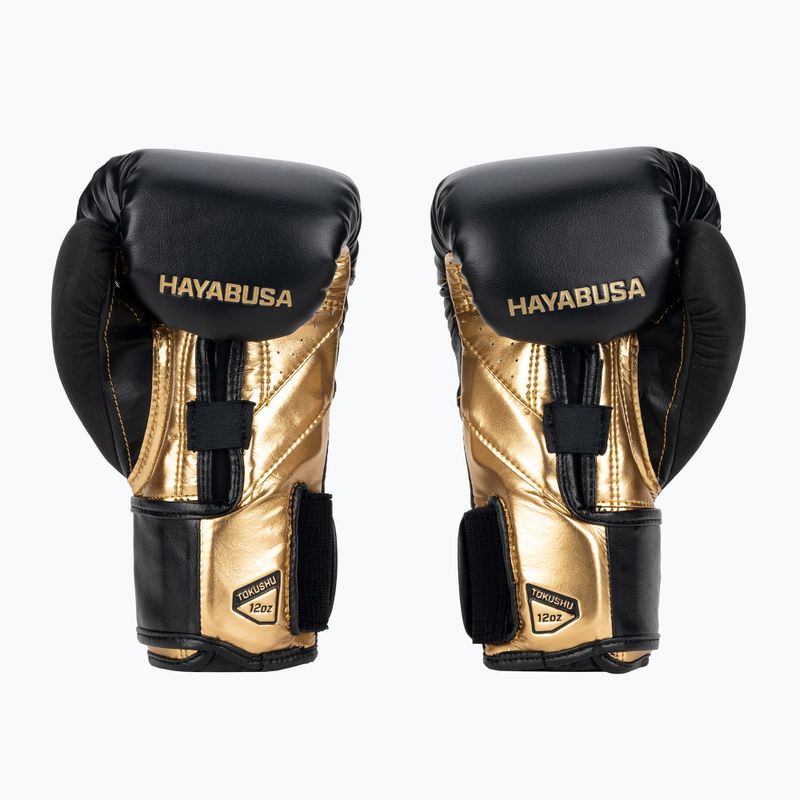 Rękawice bokserskie Hayabusa T3 black/gold 3