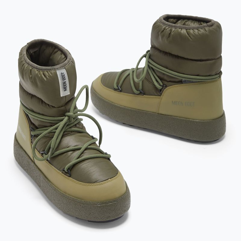 Śniegowce męskie Moon Boot Mtrack Low Nylon Wp khaki 10