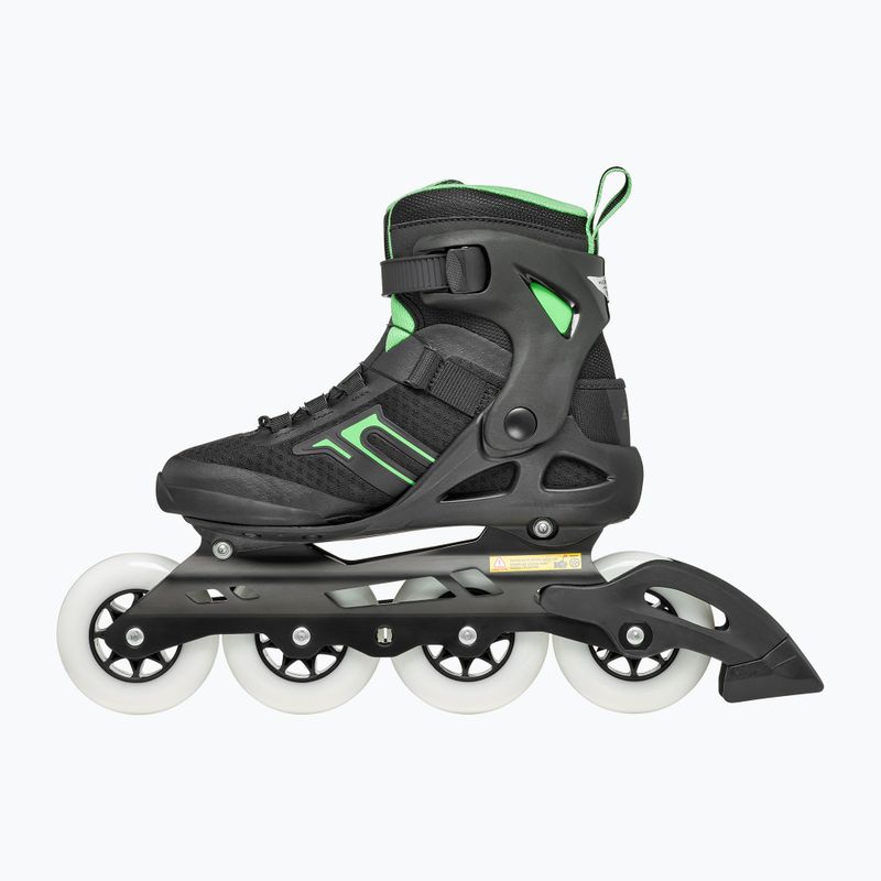 Rolki damskie Rollerblade Macroblade 90 BOA W black/mint 3
