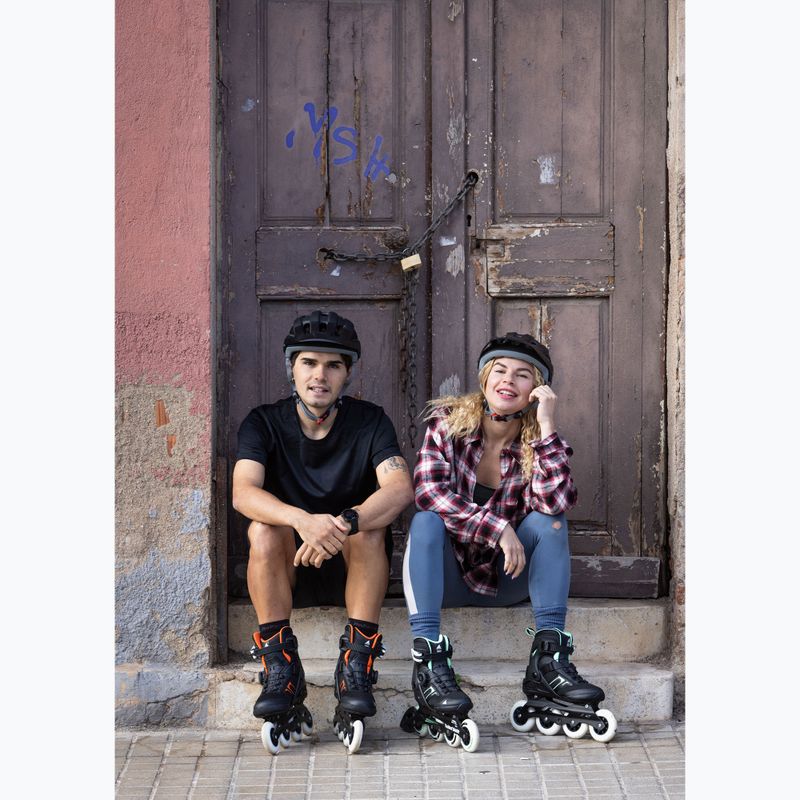 Rolki damskie Rollerblade Macroblade 90 BOA W black/mint 11