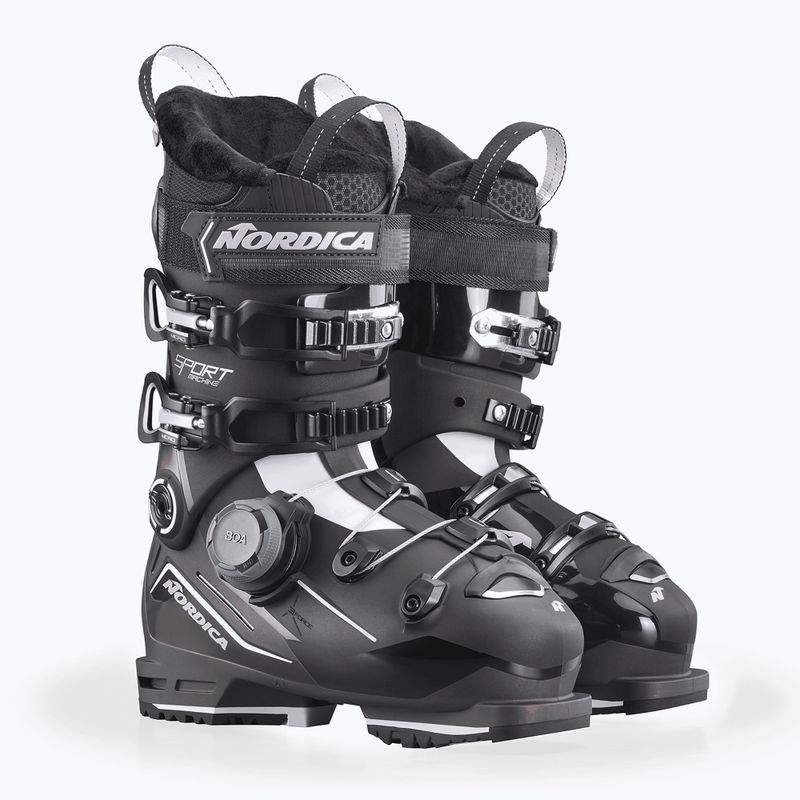 Buty narciarskie damskie Nordica Sportmachine 3 95 W BOA GW black/purple irid./white 7