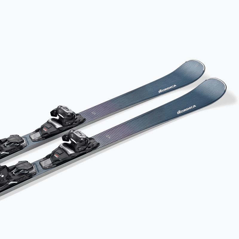 Narty zjazdowe damskie Nordica Belle 72 + wiązania TP2COMP10 FDT midnight-blue/rainbow 6