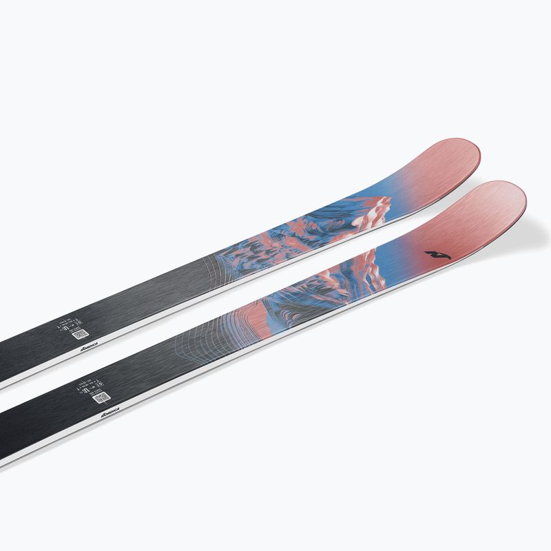 Narty zjazdowe damskie Nordica Santa Anna 87 Flat coral/blue/black 8