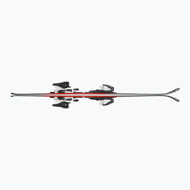 Narty zjazdowe dziecięce Nordica Team JR (110-150) + wiązania J7.0 FDT black/red 3
