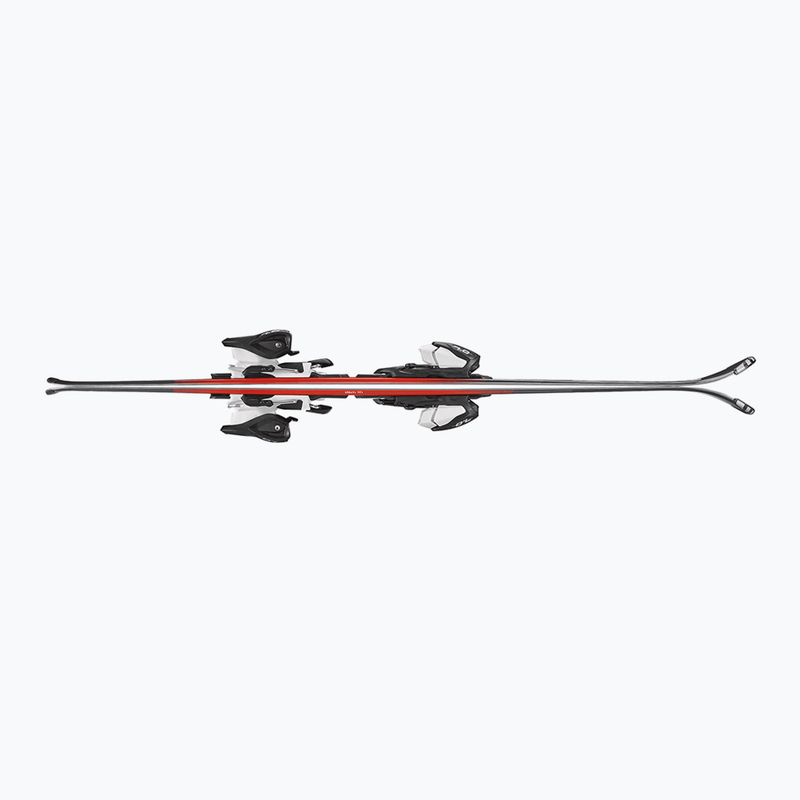 Narty zjazdowe dziecięce Nordica Team JR (100-140) + wiązania J4.5 FDT black/red 3