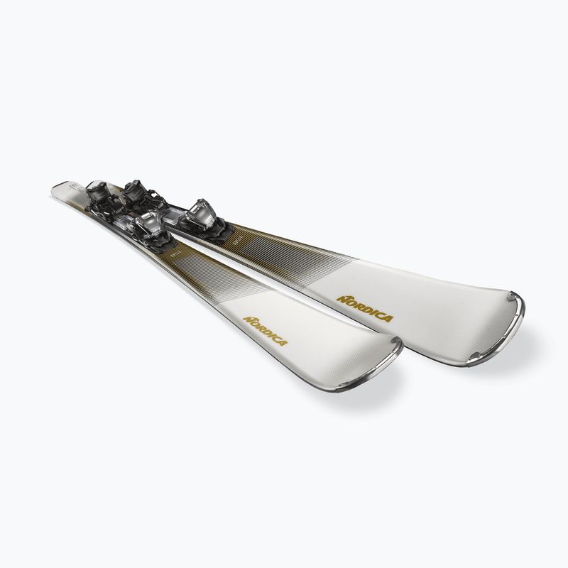 Narty zjazdowe damskie Nordica Belle Prime + wiązania TP2COMP10 FDT grey/gold 5