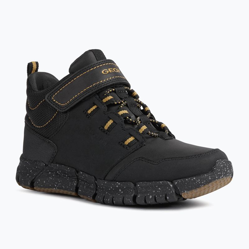 Buty juniorskie Geox Flexyper ABX black/dark yellow 8