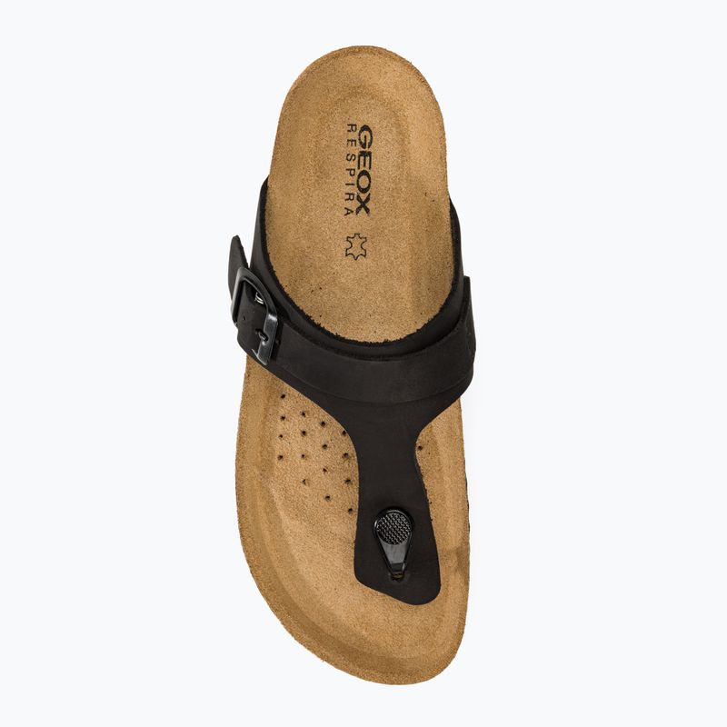 Japonki damskie Geox Brionia black 5