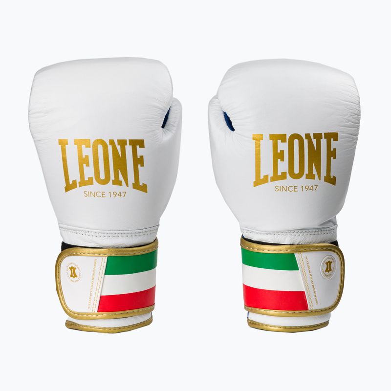 Rękawice bokserskie LEONE 1947 Italy '47 white 3