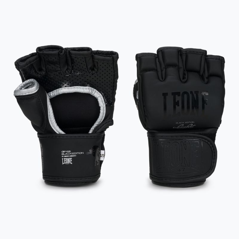 Rękawice grapplingowe LEONE 1947 Black Edition MMA black