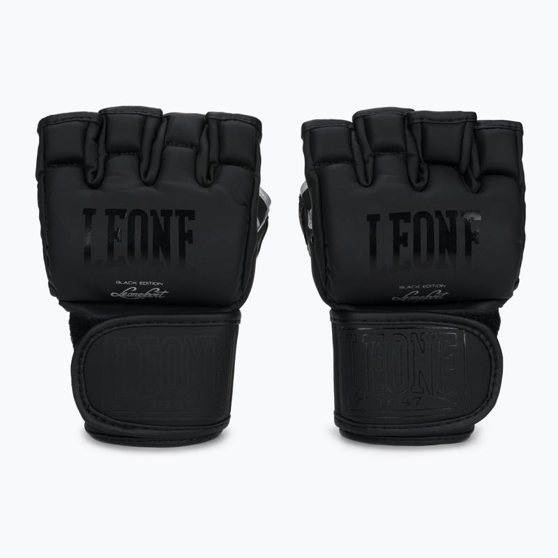 Rękawice grapplingowe LEONE 1947 Black Edition MMA black 2