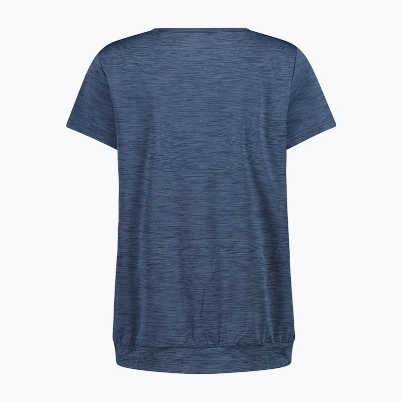 Koszulka damska CMP 34N2546 blue melange 2