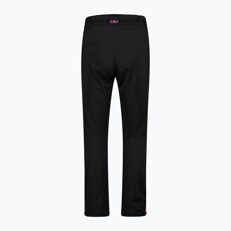 Spodnie softshell damskie CMP 34A2416 nero 2