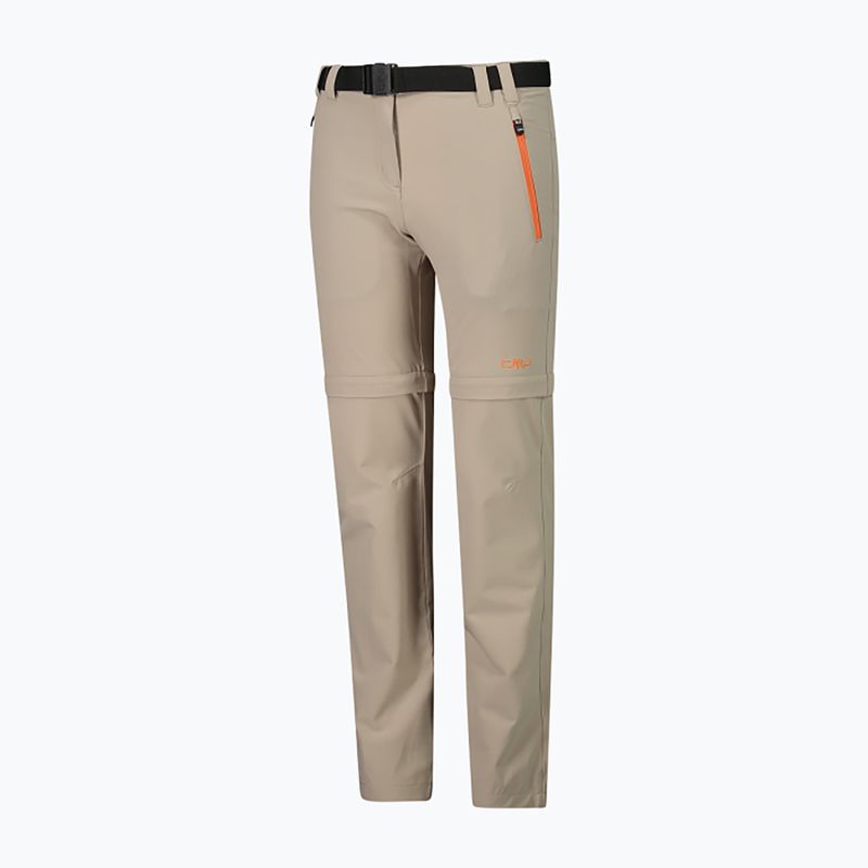 Spodnie trekkingowe dziecięce CMP 3T51445 Zip Off sabbia 3