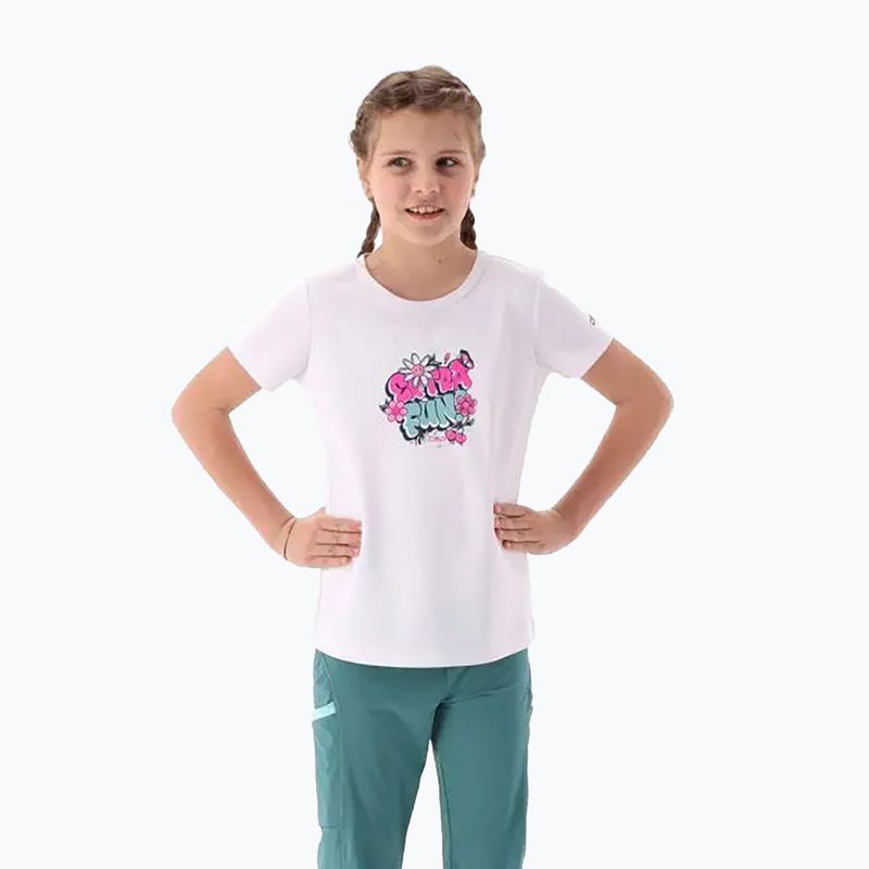 Koszulka dziecięca CMP 38T6385 bianco