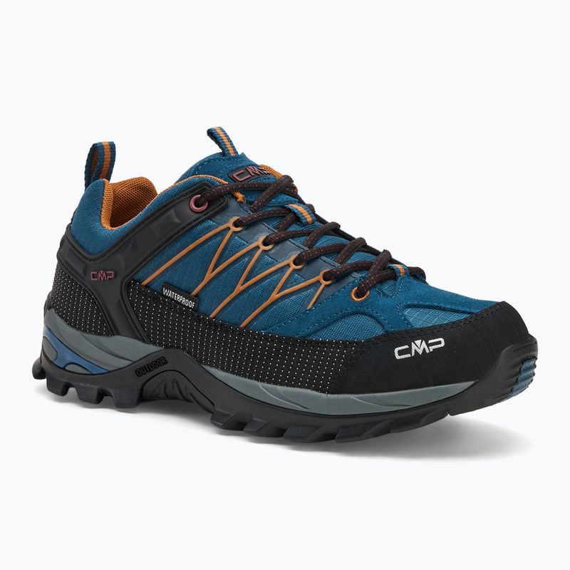 Buty trekkingowe męskie CMP Rigel Low Wp ocean/senape