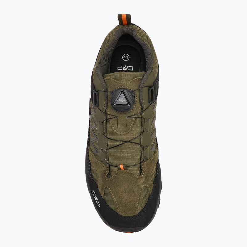 Buty trekkingowe męskie CMP Rigel Low Fitgo olive/flame 5