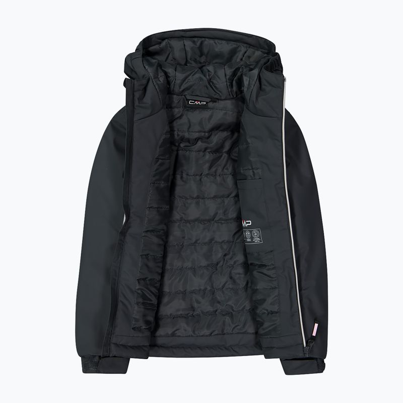 Kurtka softshell dziecięca CMP 35Z1435 Fix Hood titanio 4