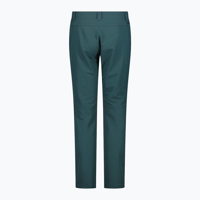 Spodnie trekkingowe damskie CMP 32T4146 Unlimitech Stretch trek green 2