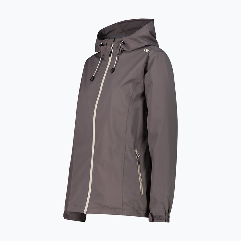 Kurtka przeciwdeszczowa damska CMP 39X6636 Fix Hood terra 3