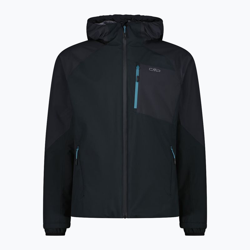 Kurtka softshell męska CMP 35Z2817 Fix Hood nero/antracite