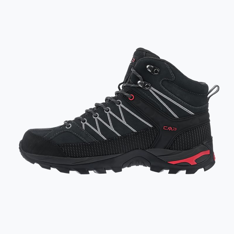 Buty trekkingowe męskie CMP Rigel Mid Wp titanio/ferrari 10