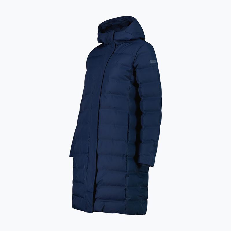 Płaszcz ocieplany damski CMP 35K3676 Coat Fix Hood blue ink 3