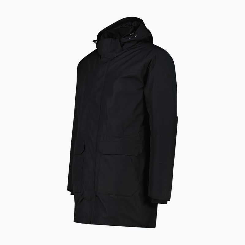 Kurtka ocieplana męska CMP 35K3737 Parka Zip Hood nero 3