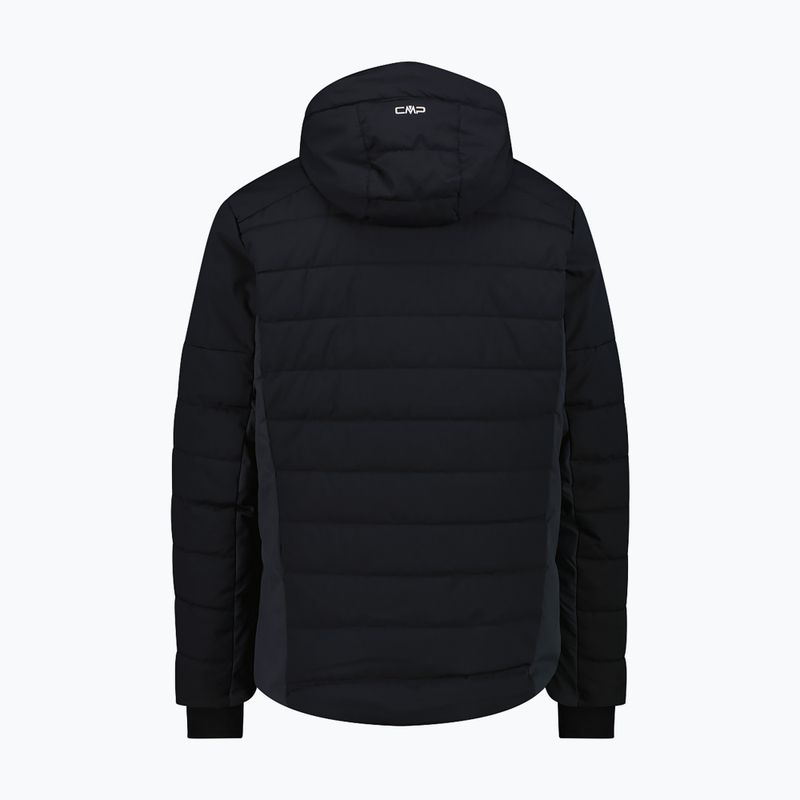 Kurtka narciarska męska CMP 35W0127 Zip Hood nero 2