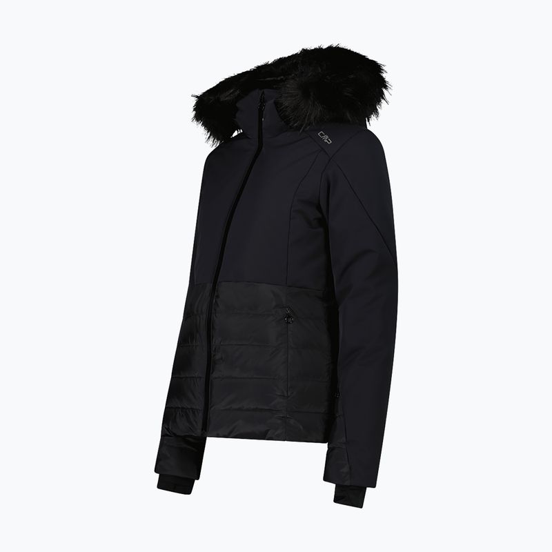 Kurtka narciarska damska CMP 35W0266 Zip Hood nero 3
