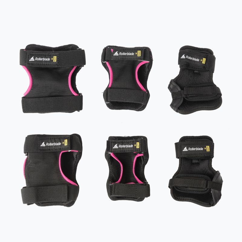 Zestaw ochraniaczy damskich Rollerblade Skate Gear W black/raspberry 2
