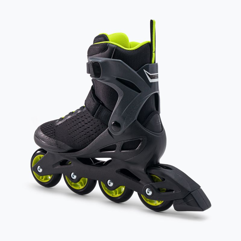 Rolki męskie Rollerblade Zetrablade Elite black/lime 3