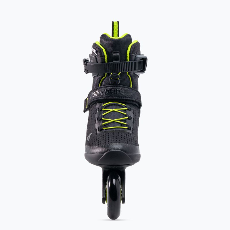 Rolki męskie Rollerblade Zetrablade Elite black/lime 4