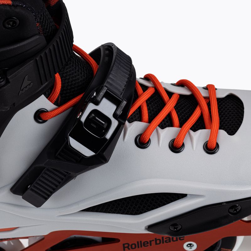 Rolki męskie Rollerblade RB PRO X grey/warm red 5