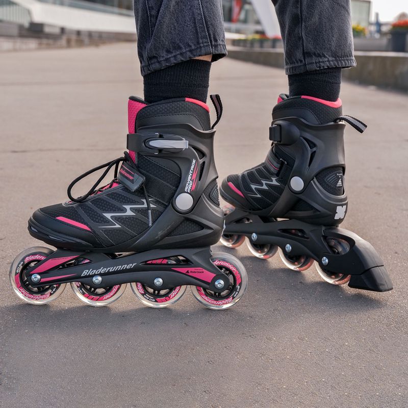 Rolki damskie Bladerunner by Rollerblade Advantage Pro XT black/pink 9